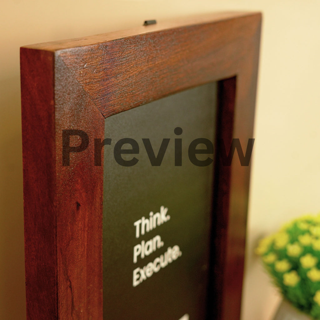 Classic Real Wood Photo Frame