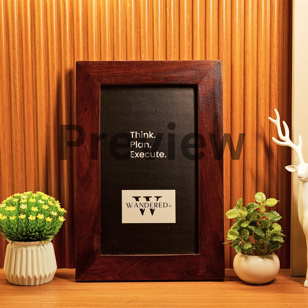 Classic Real Wood Photo Frame