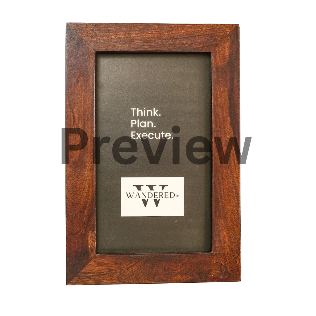 Classic Real Wood Photo Frame