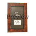 Classic Real Wood Photo Frame